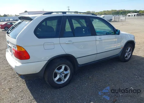 2003 BMW X5 3.0I z USA, uszkodzony, nr VIN 5UXFA53563LV81422